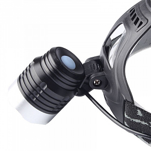 Патриот PT-FLG07 фонарь налобный (1L, 2*18650, ZOOM, Т6)