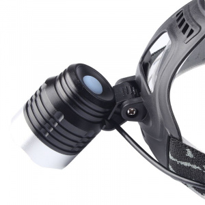 Патриот PT-FLG07 фонарь налобный (1L, 2*18650, ZOOM, Т6)