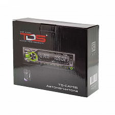 TDS TS-CAM16 автомагнитола+пульт на руль (радио,USB,bluetooth)