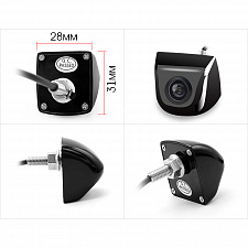 Камера заднего вида автомобильная врезная 500ТВЛ TDS TS-CAV14 Белая