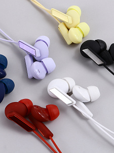 ELMCOEI EV-233 Белые наушники-гарнитура (3.5мм)