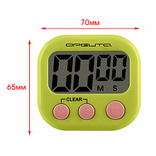 Таймер кухонный электронный Орбита OT-HOM22 Зеленый