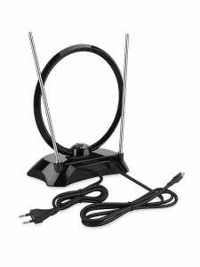 Антенна комнатная для цифрового ТВ с усилителем Орбита OT-ANT02