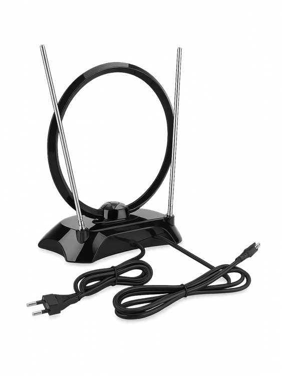 Антенна комнатная для цифрового ТВ с усилителем Орбита OT-ANT02