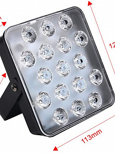 Светодиодный прожектор LED для вечеринок. Светомузыка Огонёк OG-LDS15