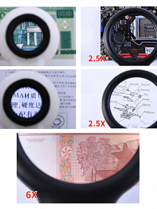 Третья рука для пайки с подсветкой, универсальный держатель на подставке с лупой 2 руки Орбита OT-INL47
