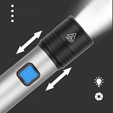 Фонарь ручной аккумуляторный, карманный Следопыт ST-FLR11