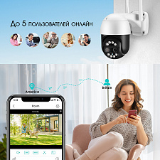 Орбита OT-VNI57 Видеокамера IP WI-FI (2560*1440, 4Mpix*2, 2.8/12мм, пластик)