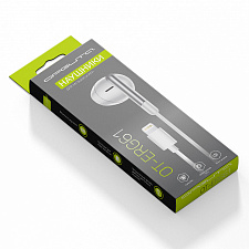 Наушники проводные гарнитура для айфона с микрофоном Орбита OT-ERG61 Белые