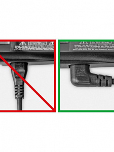 Кабель питания сетевой C7 1.5м Орбита OT-ELS07 Черный