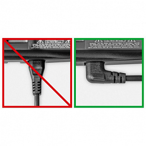 Кабель питания сетевой C7 1.5м Орбита OT-ELS07 Черный