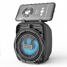 Орбита OT-SPB115 Черная колонка BT (5Вт)