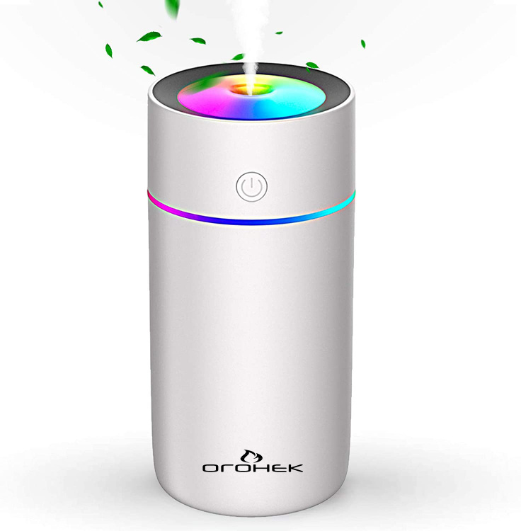 Огонек OG-HOM01 Белый увлажнитель воздуха (320мл,USB)