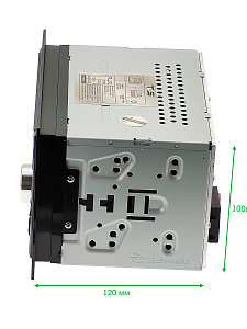 Магнитола для авто 2 DIN с пультом с Bluetooth, AUX, USB универсальная TDS TS-CAM22