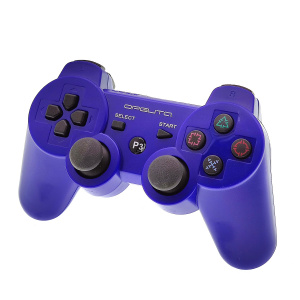 Геймпад беспроводной Bluetooth джойстик для PS3, ПК, Орбита OT-PCG02 Синий