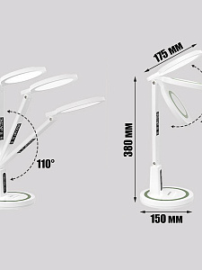 Лампа настольная для школьника с таймером Огонёк OG-LDP41A