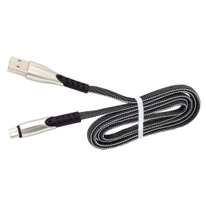 Орбита OT-SMM46 Черный кабель USB 2.4A (microUSB) 1м 