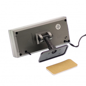 Часы автомобильные с подсветкой, вольтметром и термометром VST 815