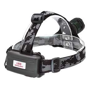 Патриот PT-FLG05 фонарь налобный (1L,18650, ZOOM)