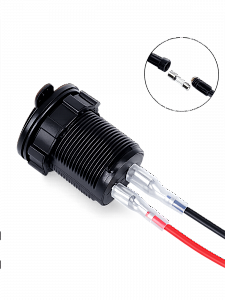 TDS TS-CAU58 Красный разветвитель авто (Врезной)