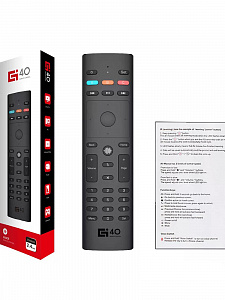 Пульт универсальный с голосовым управлением для телевизоров и медиаплееров Орбита OT-DVC34