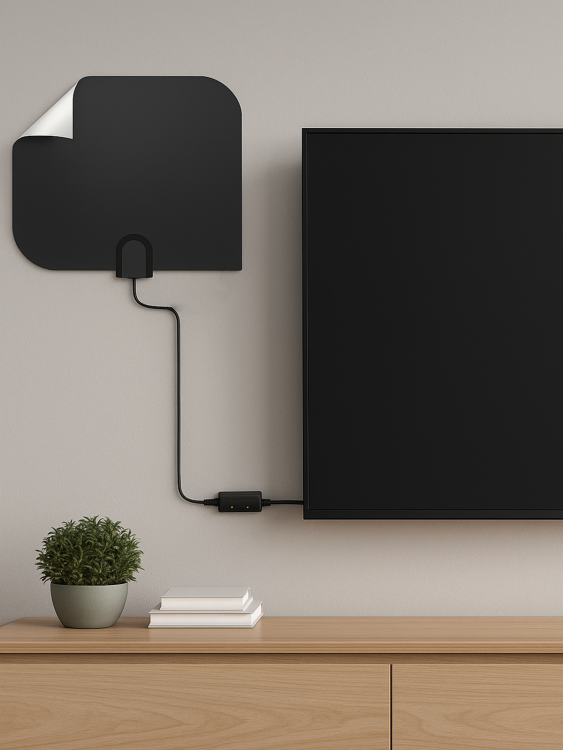 Антенна комнатная для цифрового ТВ с усилителем Орбита OT-ANT04