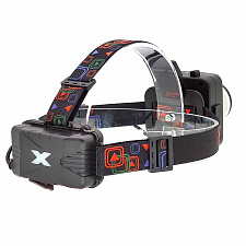 Патриот PT-FLG11 фонарь налобный (3L, 2*18650.,ZOOM)