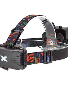 Патриот PT-FLG11 фонарь налобный (3L, 2*18650.,ZOOM)