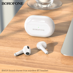BOROFONE BW09 Белые наушники - гарнитура (bluetooth)