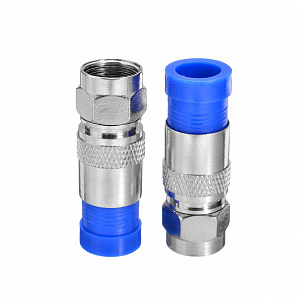 Орбита OT-AVT18 штекер F компрессионный-обжимной (RG-6) (УПАКОВКА 50ШТ)