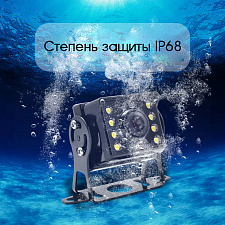 Автомобильная камера AHD 2Mp заднего вида для грузового и коммерческого транспорта TDS TS-CAV28
