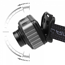 Патриот PT-FLG32 фонарь налобный (3L, аккум, дат.движ)