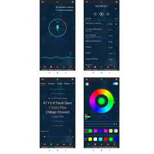 Огонек OG-LDP11 Светодиодный угловой светильник RGB (152см,USB)