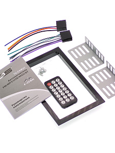 Магнитола для авто 2 DIN с пультом с Bluetooth, AUX, USB универсальная TDS TS-CAM22