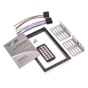 Магнитола для авто 2 DIN с пультом с Bluetooth, AUX, USB универсальная TDS TS-CAM22