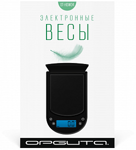 Весы электронные высокоточные мини до 100 г точностью 0.01 г Орбита OT-HOW04