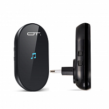 Звонок беспроводной сетевой 45 мелодий Орбита OT-HOC21 Черный