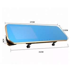 Видеорегистратор автомобильные зеркало с камерой заднего вида TDS TS-CAR12