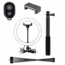 Огонек OG-SMH02 лампа кольцевидная со штативом (26см)