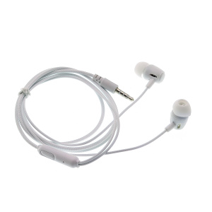 Орбита OT-ERG10 Белые наушники вакуум-гарнитура (3.5мм)