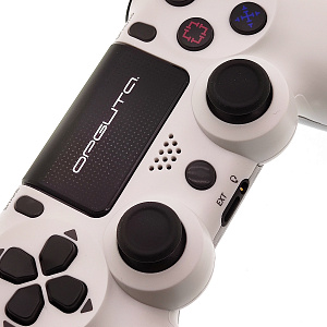 Геймпад беспроводной Bluetooth джойстик для PS4, ПК, Android Орбита OT-PCG12 Белый