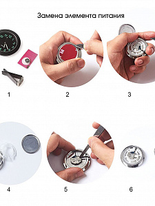 Орбита OT-CLC02 Серебро часы авто