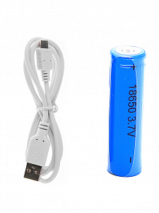 Патриот PT-FLG44 фонарь налобный (2L, 18650, дат.движ)