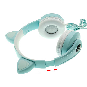 KADUM G39 Голубые наушники для ПК (3.5 мм/USB) МЯТАЯ УПАКОВКА