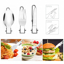 Посуда туристическая набор 27 в 1 Огонёк OG-TRD02