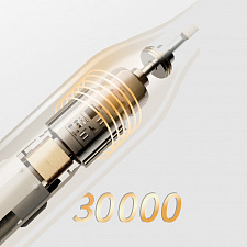 Электрическая зубная щетка ультразвуковая с насадками Огонёк OG-HBT01 Белая