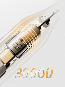 Электрическая зубная щетка ультразвуковая с насадками Огонёк OG-HBT01 Белая