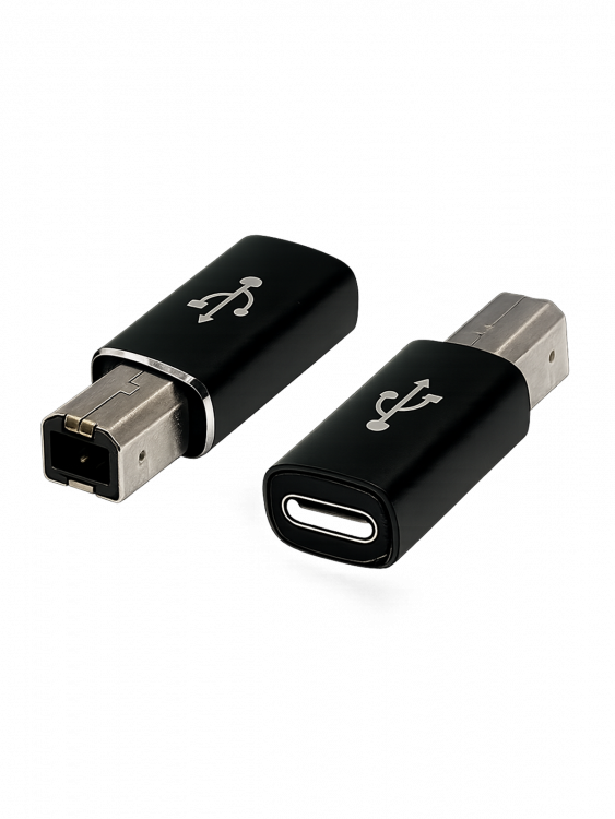 Орбита OT-PCC31 переходник (штекер USB-В 2.0 - гнездо TYPE-C)