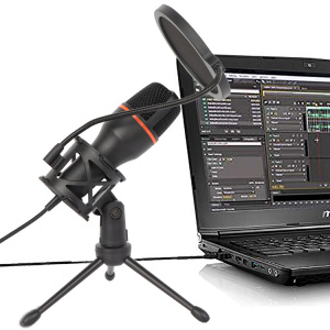 Микрофон для компьютера игровой для стрима Орбита OT-PCS07