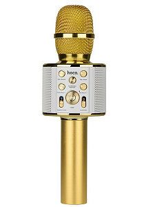 HOCO BK3 Золото Микрофон (Bluetooth, динамики, USB)